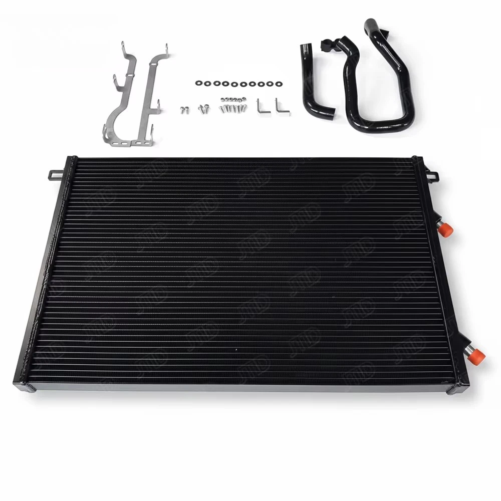 JT-PC145 High Flow Aluminum Racing Intercooler for  RS4 B9 Avant RS5 F5 Coupe Sportback Direct Fit Water Cooled FMIC