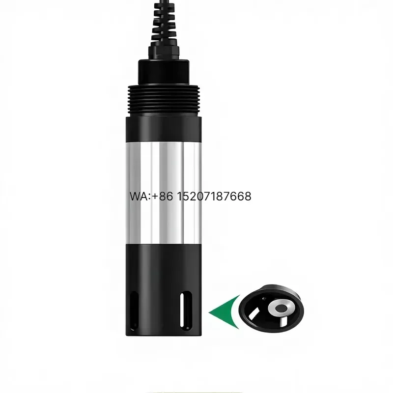 Wmwmnu Industrial High Accuracy Dissolved Oxygen DO Sensor IP68 Waterproof Optical DO Probe for Online Water Quality Analyzer