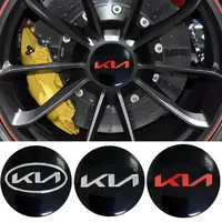 4PCS 56MM Car Wheel Center Hub Sticker for K2 K3 K5 K9 Ceed Sportage Rio K5 Optima Cerato Proceed Venga Sedona Accessories