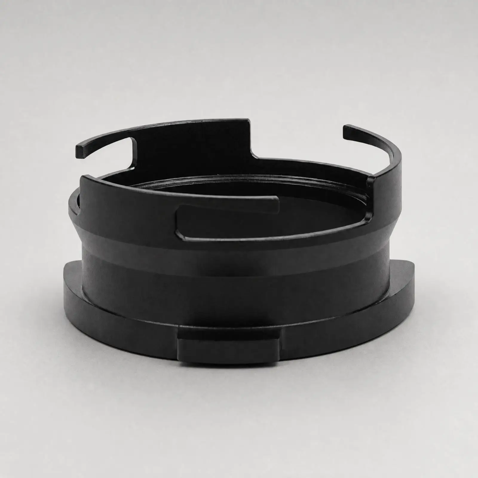Aluminum Alloy Metering Insert with Locking Tabs Fine-Textured Rotating Coffee Metering Insert Easy to Clean for Home Baristas