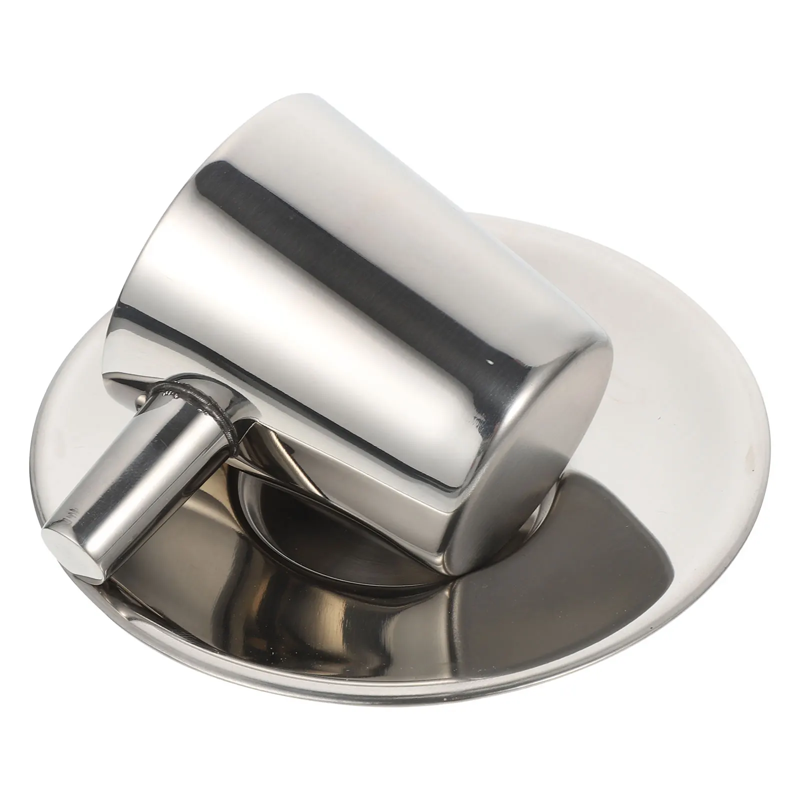 

Stainless Steel Coffee Cup Saucer Set Tea Mug Double Layer Professional Milk Water Kit Premium Quality Practical Design
