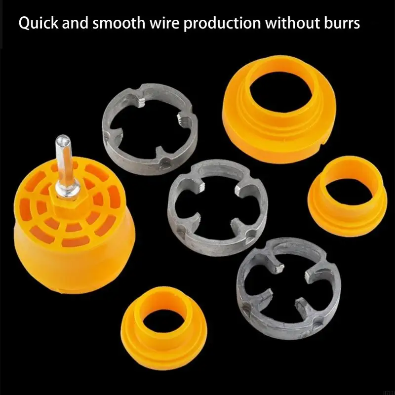 Enreader de tubos elétrico portátil adequado para reparos de encanamento, trabalhos de construção com recurso de bloqueio rápido, operação suave