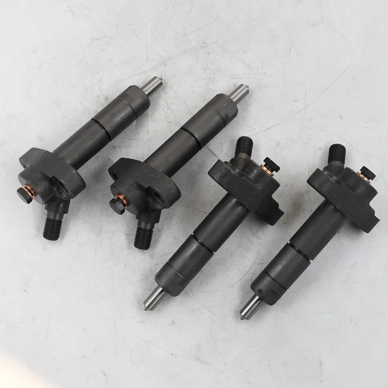 4 Pcs Fuel Injector E7NN9F593CA 83964126 Compatible with Ford Tractor 3930 4640 4830 5030 5110 555D 6710 7710 4130 Compatible