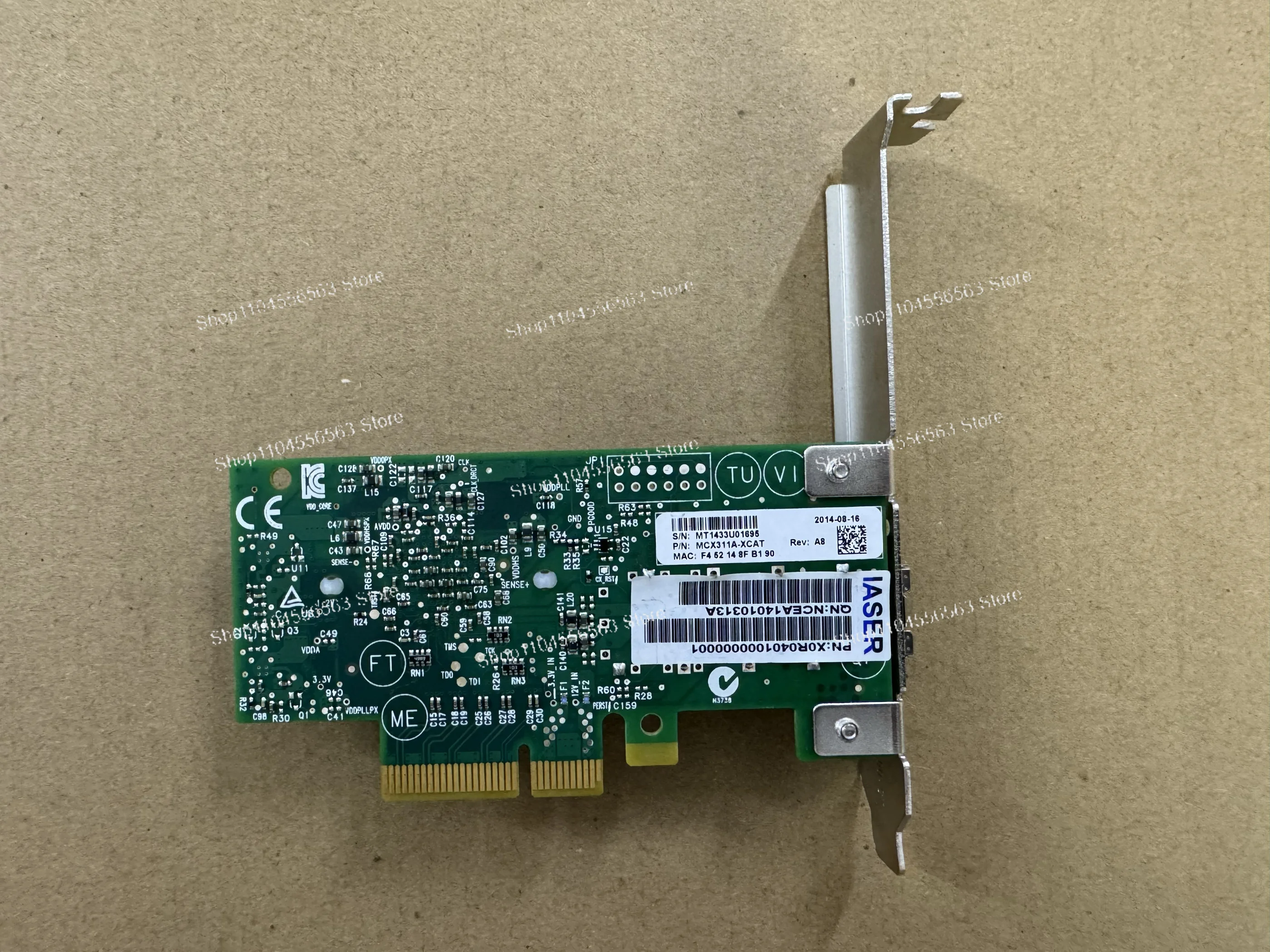 Mellanox MCX311A-XCAT 10G ConnectX-3 CX311A 10 Gigabit fiber optic network interface card