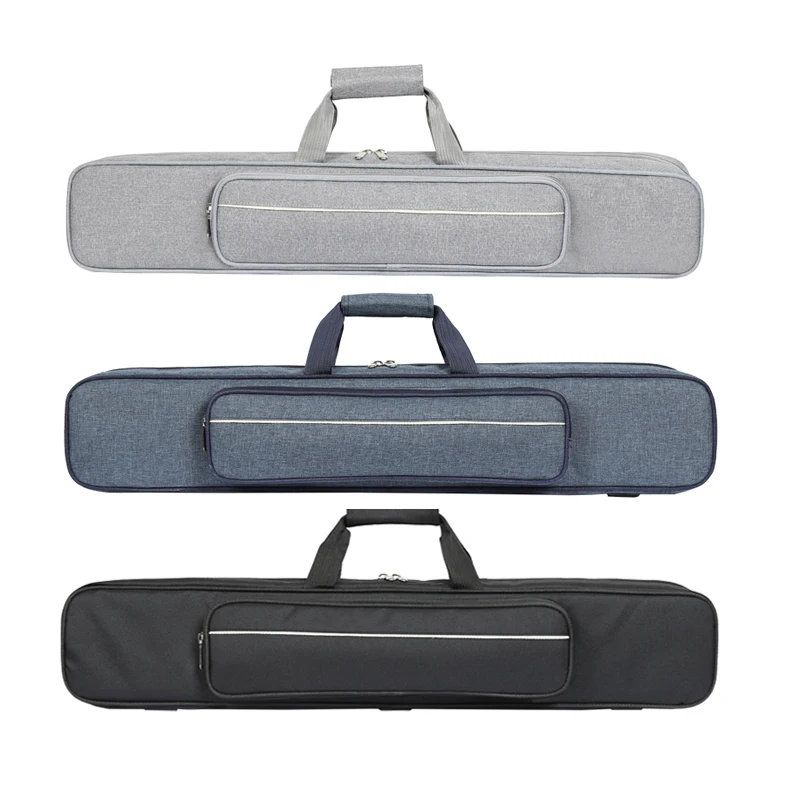 

8-Hole Soft Cue Case for Snooker & Billiards Big Head Rod 9-Ball Club Accessories 1/2 Rod Bucket-Snooker & Billiards Cue Case