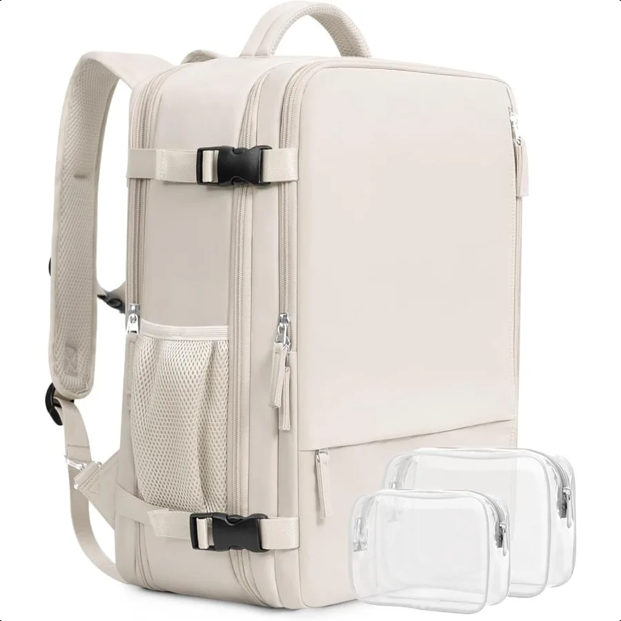 

Travel Backpack Large Carry On Backpack Personal Item Travel Bag Airline Appd 17 Inch Laptop Backpack College Weekender Busin H