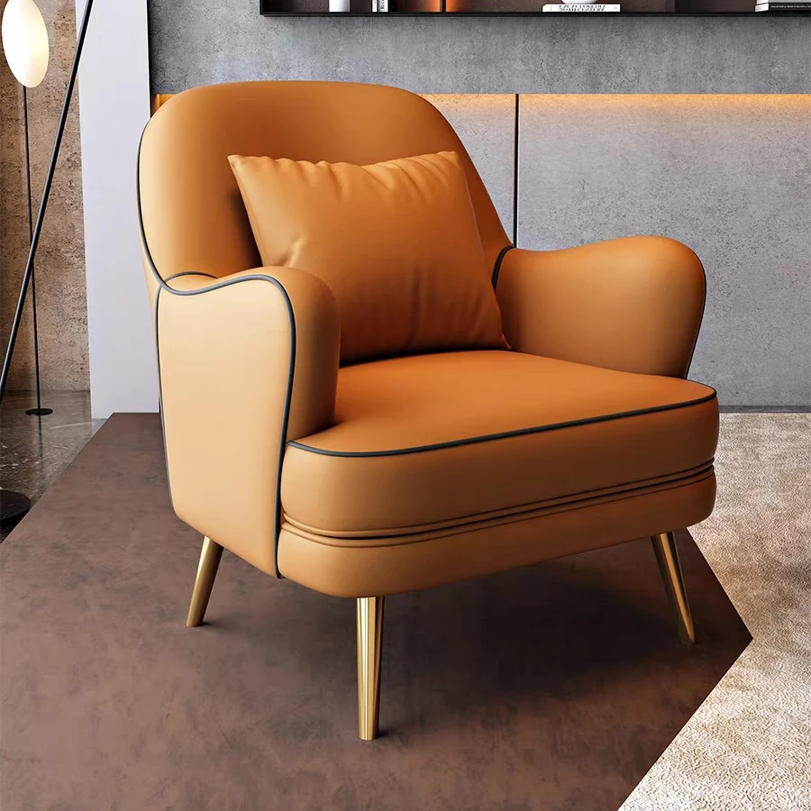 !@Modern Nordic Design Gliding Velvet Chair New Arrival Solid Wood Frame Fabric Lounge Chair for Home Dining Bedroom Hotel Schoo