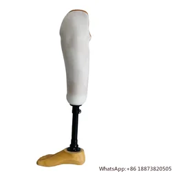 below knee prosthesis 100kg load weight prosthetic leg with sach foot and aluminum prosthetic parts