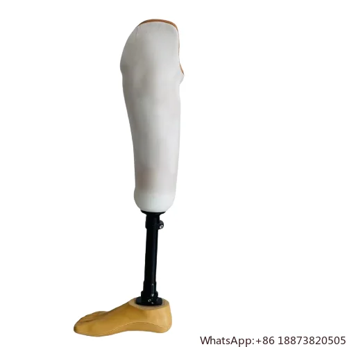 below knee prosthesis 100kg load weight prosthetic leg with sach foot and aluminum prosthetic parts