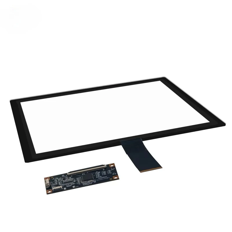 High Solution EETI USB Capacitive PCAP HMI Touchscreen Panel Projected 8 43 Inch USB Capacitive PCAP Touch Screen for New Serial