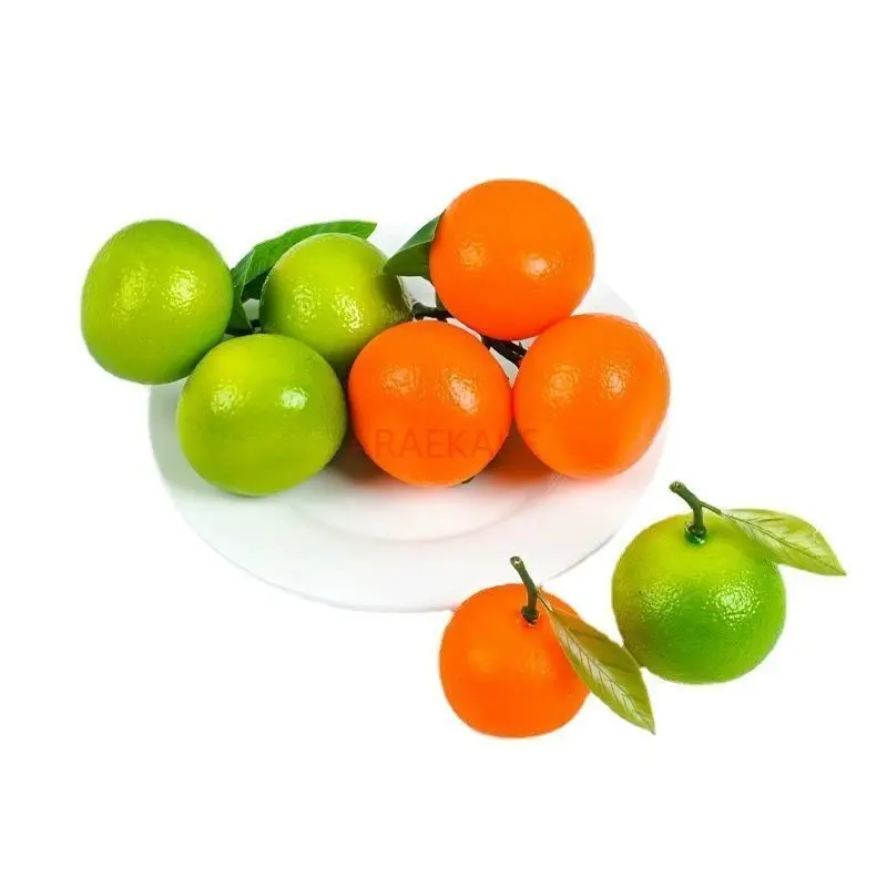 1pcs Simulated orange fruit model, simulated sugar orange window decoration, shooting props