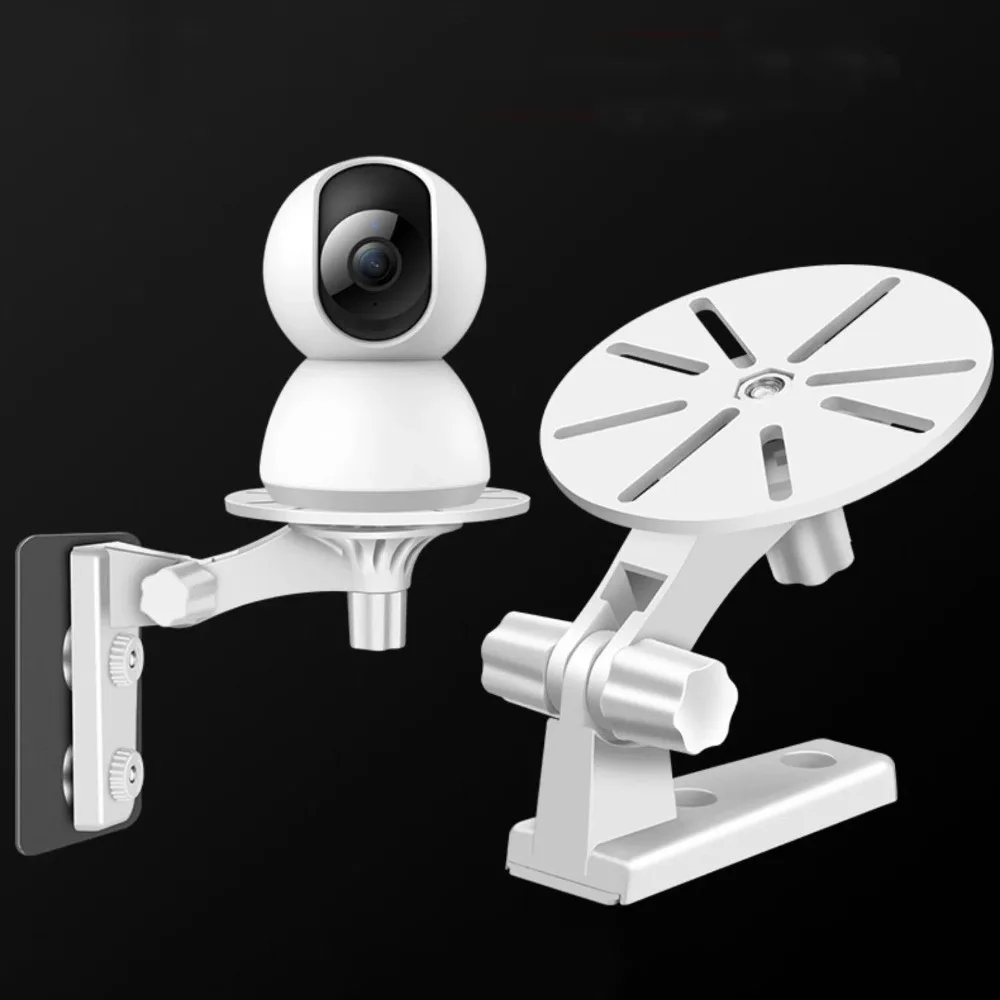 Wall Mount Camera Support Wall Bracket No Punching Universal Monitor Bracket Rotatable Camera Support Base