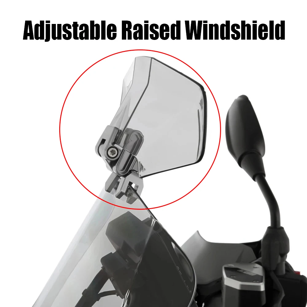 

NEW Motorcycle Universal Modified Heightened Universal Small Windshield Windshield Installed Small Windshield