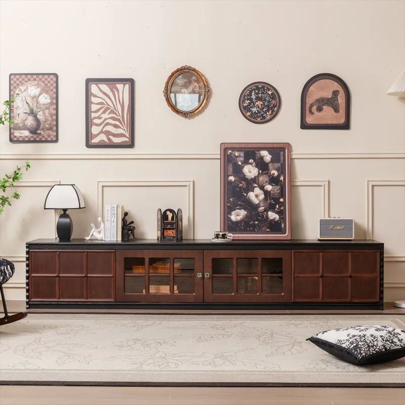 Wood Minimalist Tv Stands Aesthetic Designer Organizer Living Room Monitor Tv Table Luxury Salon Suporte Para Trendy Furniture