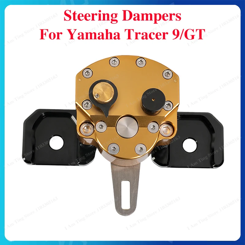 

Motorcycle Steering Dampers Steering Stabilizer Shock Absorber Kit Reversed Safety Control Adjustable For YAMAHA Tracer 900 9 GT
