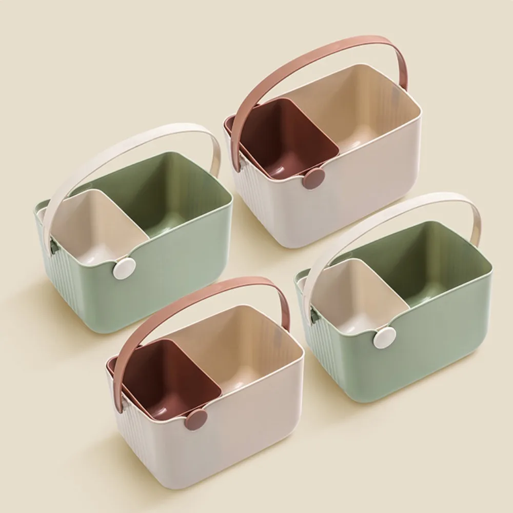 2024 Large Capacity Storage Basket Multifunctional Portable Handheld Box Snacks Basket Kitchen Supplies