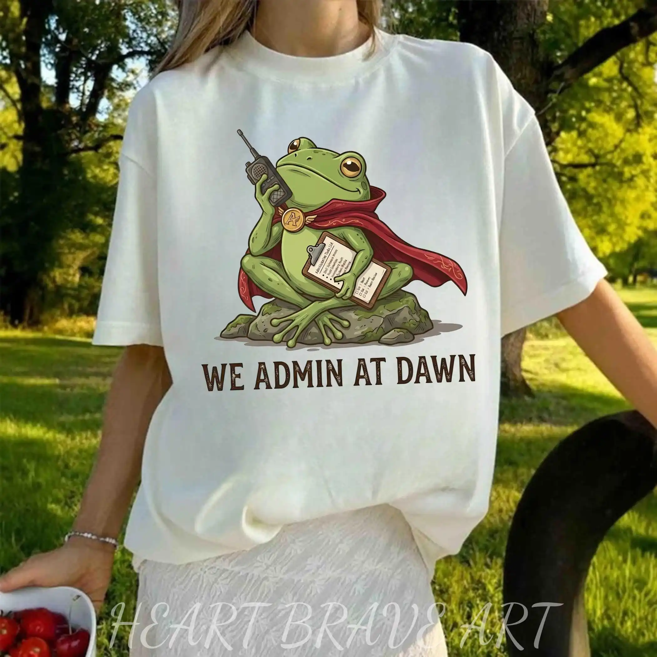We Admin At Dawn Shirt, Assistant Principal Shirt, Back To School Principal Tee, Funny Frog Admin Shirts, Assistant Principal