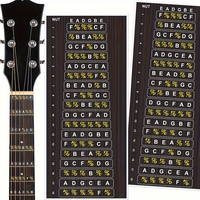 1 Pc Guitar Fretboard Stickers Scale Note Sticker Suitable For Classic Acoustic  Electric Guitar