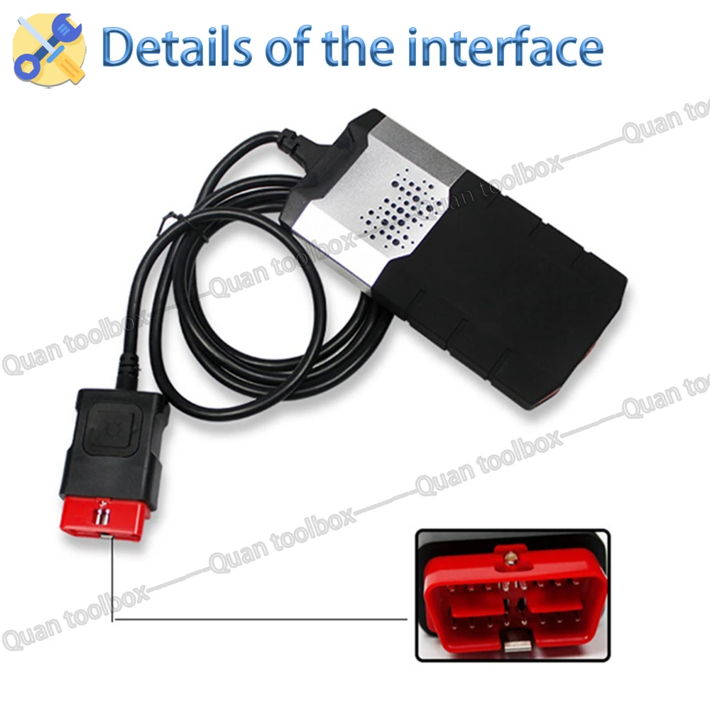 hot ds-150e del-phis 2021 auto-com obd2 scanner Bluetooth with keygen Automobile Maintenance Scanning tool Diagnostic new device