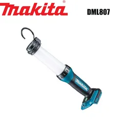 Makita DML807 18V Rechargeable Lithium Battery Work Lamp Outdoor Lighting Lamp LED Fluorescent Lamp Charging Bare Machine