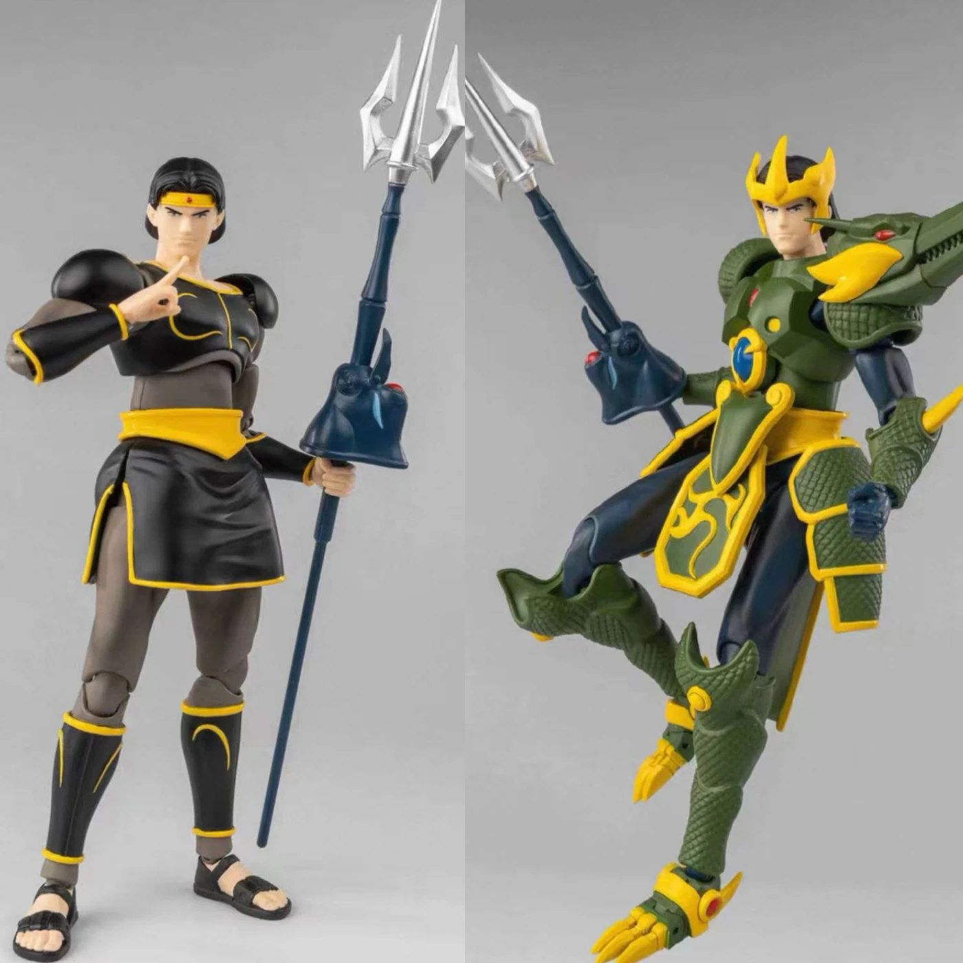 

Yolopark AMK PRO X Series Tenkuu Senki Shurato The King Ryu Ryoma Shakti Armor Dragon Naga Metal Armor With Object Action Figure