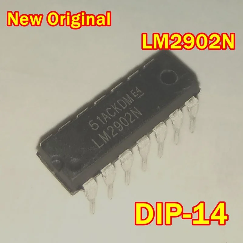 

1Pcs to 100Pcs New Original Lm2902N Dip-14 Low Power Quad Operational Amplifiers