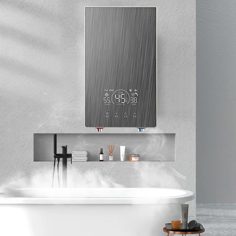 스마트 8kW 터치 컨트롤 디지털 디스플레이 순간 온수기 (퀵 탱크리스 가이저)