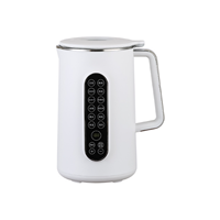 Multifunctional 1.5L Soy Milk machine, Automatic Cleaning, 12 Programs, stainless steel, Quiet, No Soaking Necessary