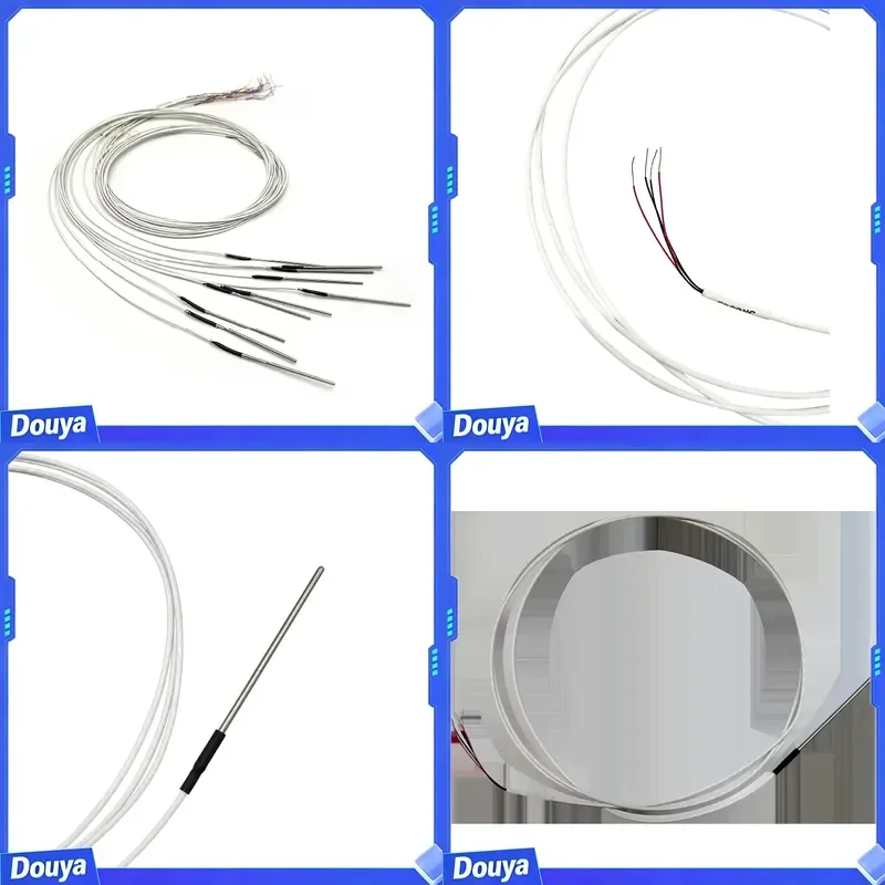 Ultra-Fast Response Thermistor High Accuracy Temperature Sensor Flexible Probe for Electronics Maintenance