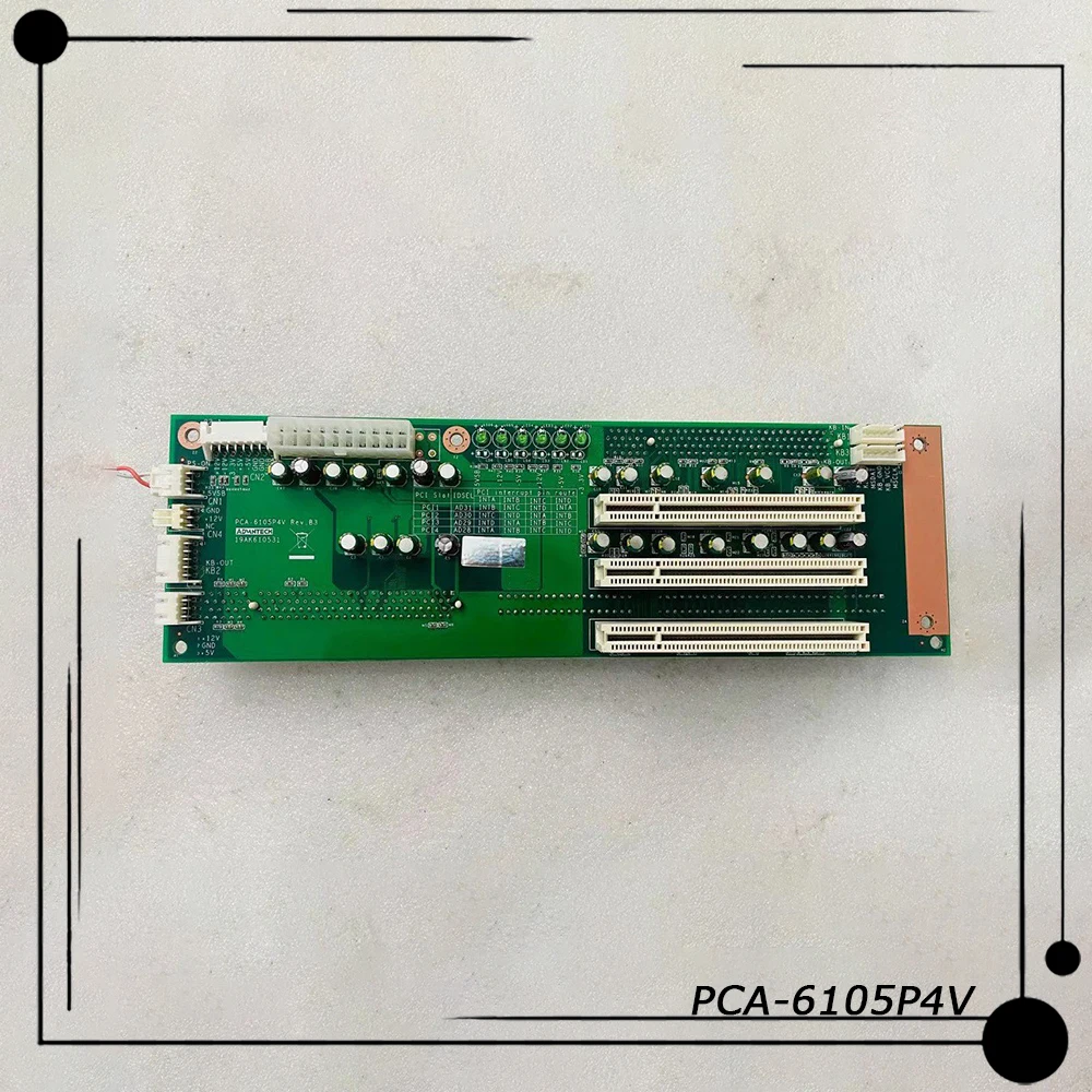 

Оригинальная объединительная плата промышленного компьютера ADVANTECH PCA-6105P4V REV.B3 PCA-6105P4V промышленная объединительная плата 2U