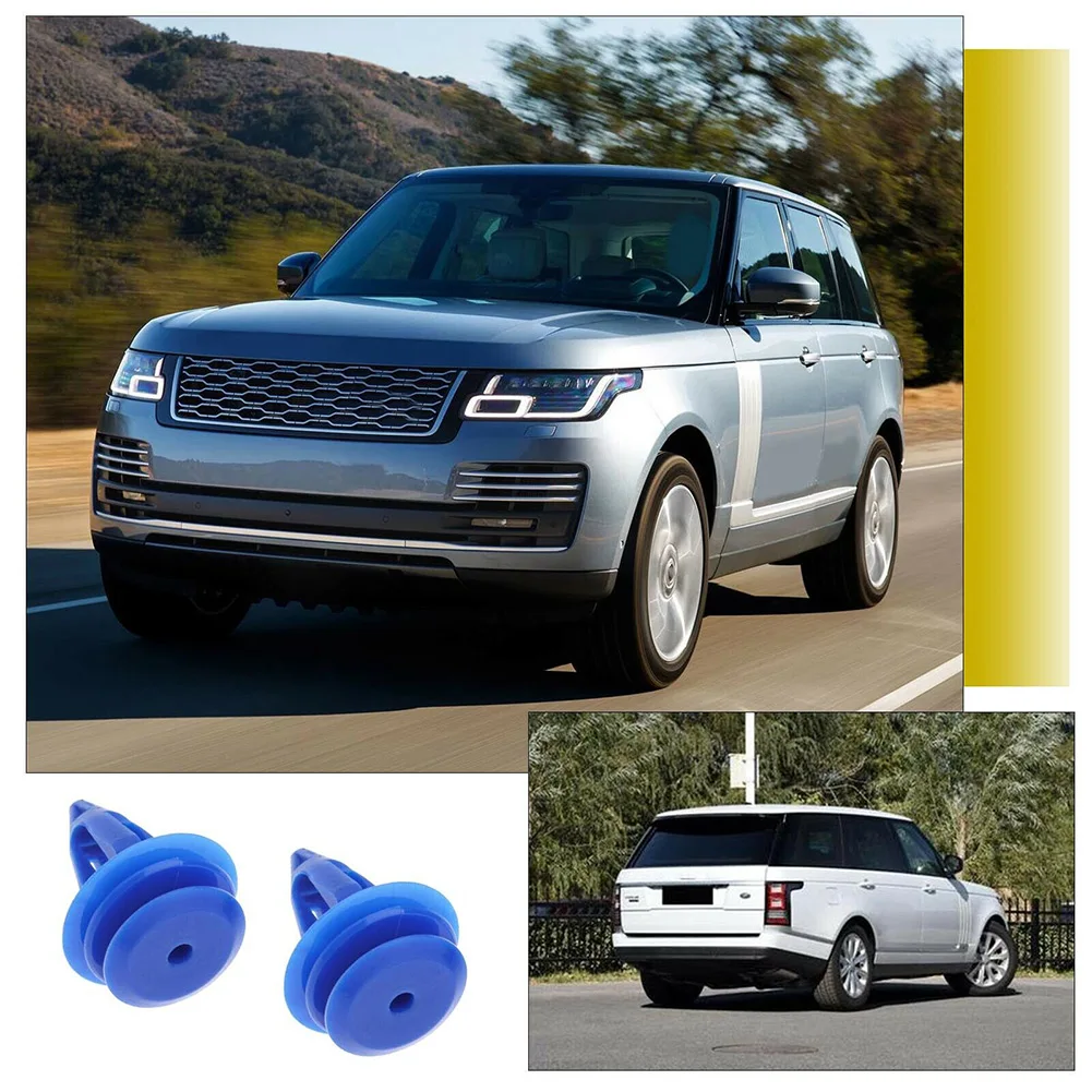 For Rover Range Evoque Wheel Arch Trim Clips Replace 50pcs Car Decorate Front Rear Left Right Nylon Plastic Practical