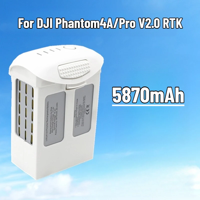 

For DJI Phantom4A/Pro V2.0 RTK High-Capacity Battery 5870mAh
