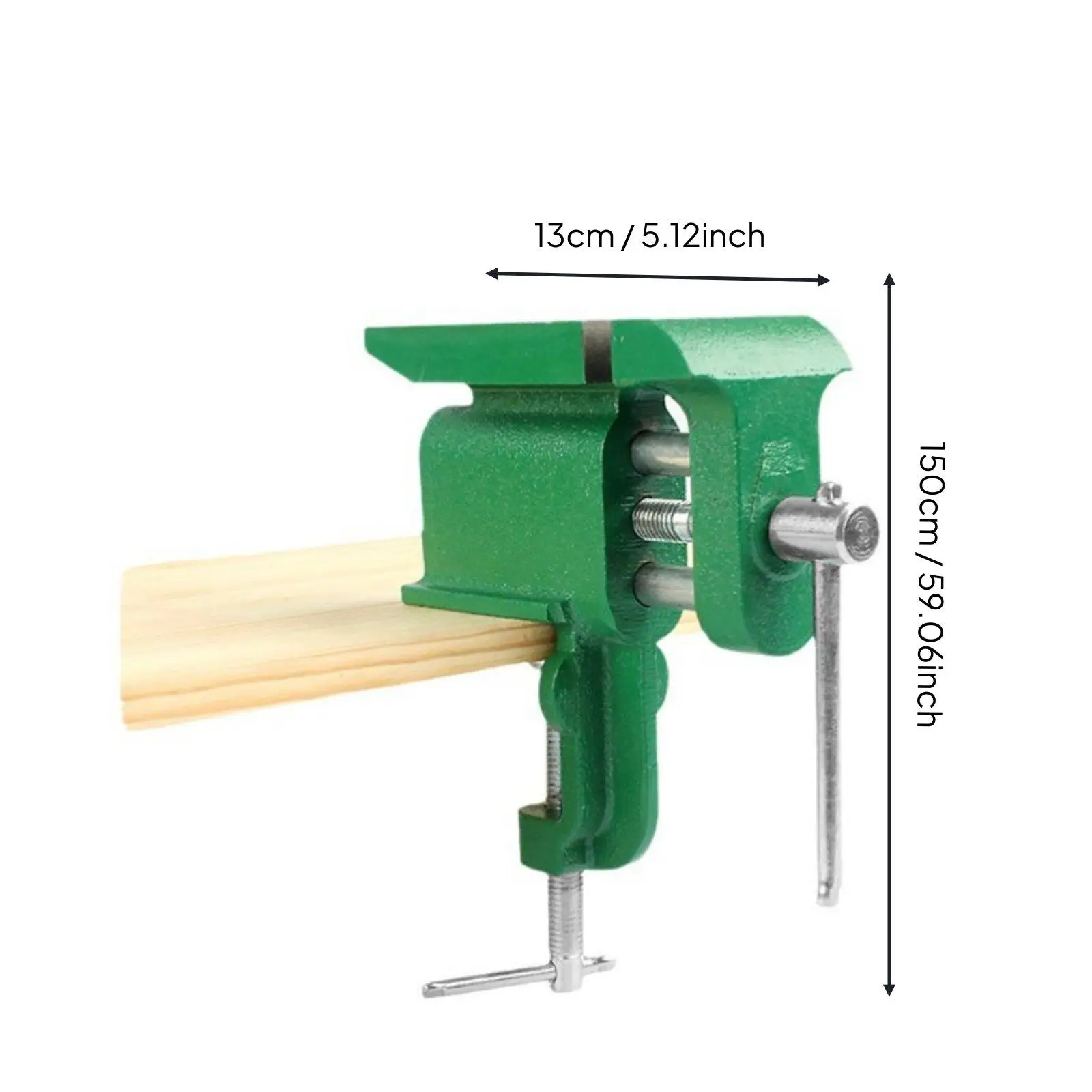 Precision Mini Clamp Built in Anvil Cast Iron Workbench Vise Heavy Duty Table Tool for Hobby Jewelry Making