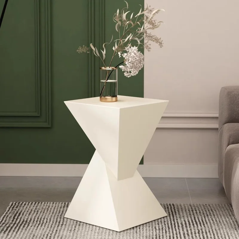 

Nordic Decoration Side Table Clear Aesthetic Designer Simple Coffee Table Standing Service Mesa Auxiliar Living Room Furniture