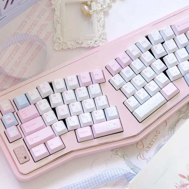 Dog Keycaps Set Customization PBT Sublimation Cherry Profile Keyboard Caps Original Keycap for Mechanical Keyboard Accessories