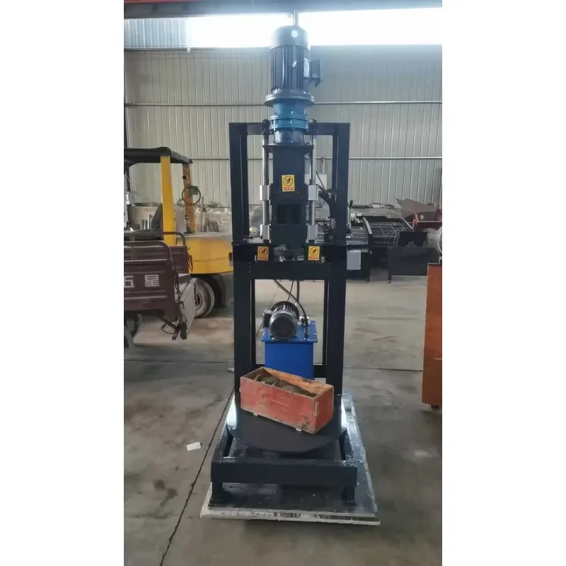2026 Vertical Oil Drum Cutter Hydraulic Pneumatic Lifting Optional Explosion-Proof Design Drum End-Cap Cutting Equipment
