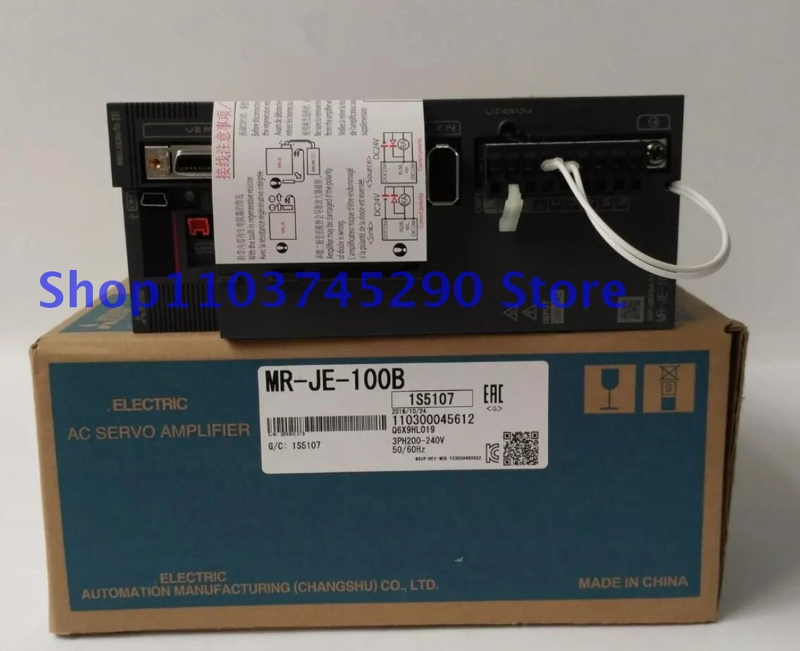 1PCS In Box PLC Module MRJE100B Fast Shipping Original MR-JE-100B Brand New