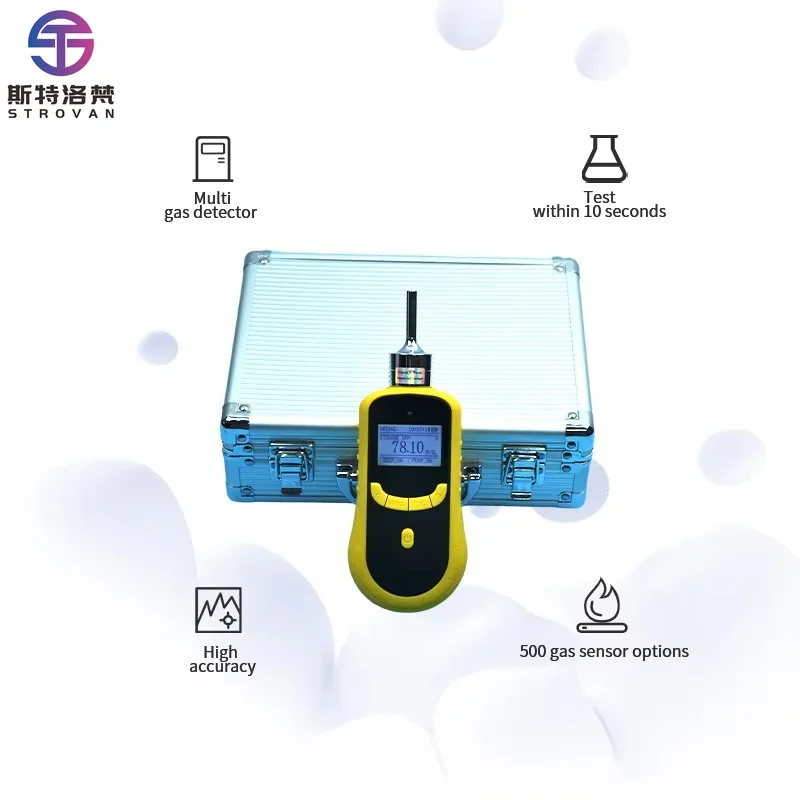 Real Time LCD Digital Display Evaporation Hydrogen-peroxide -H2O2 Tester test Gas Concentration Machine Meter