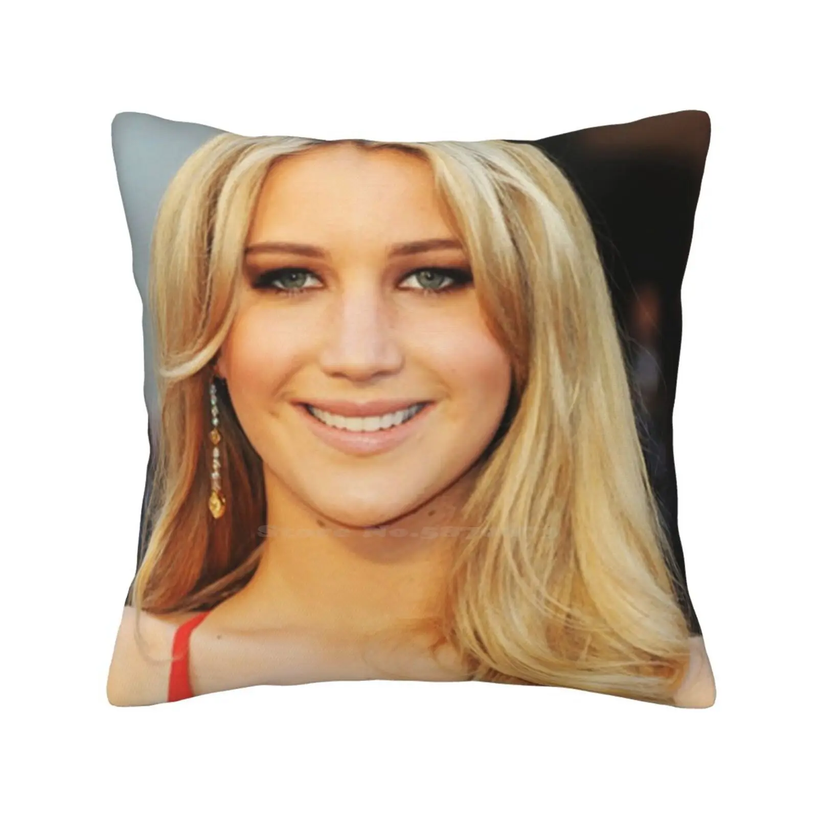 Jennifer Lawrence's Long Layers Home Sofa Car Waist Throw Pillowcase Best Seller Best Selling Trending 80s Trending 90s