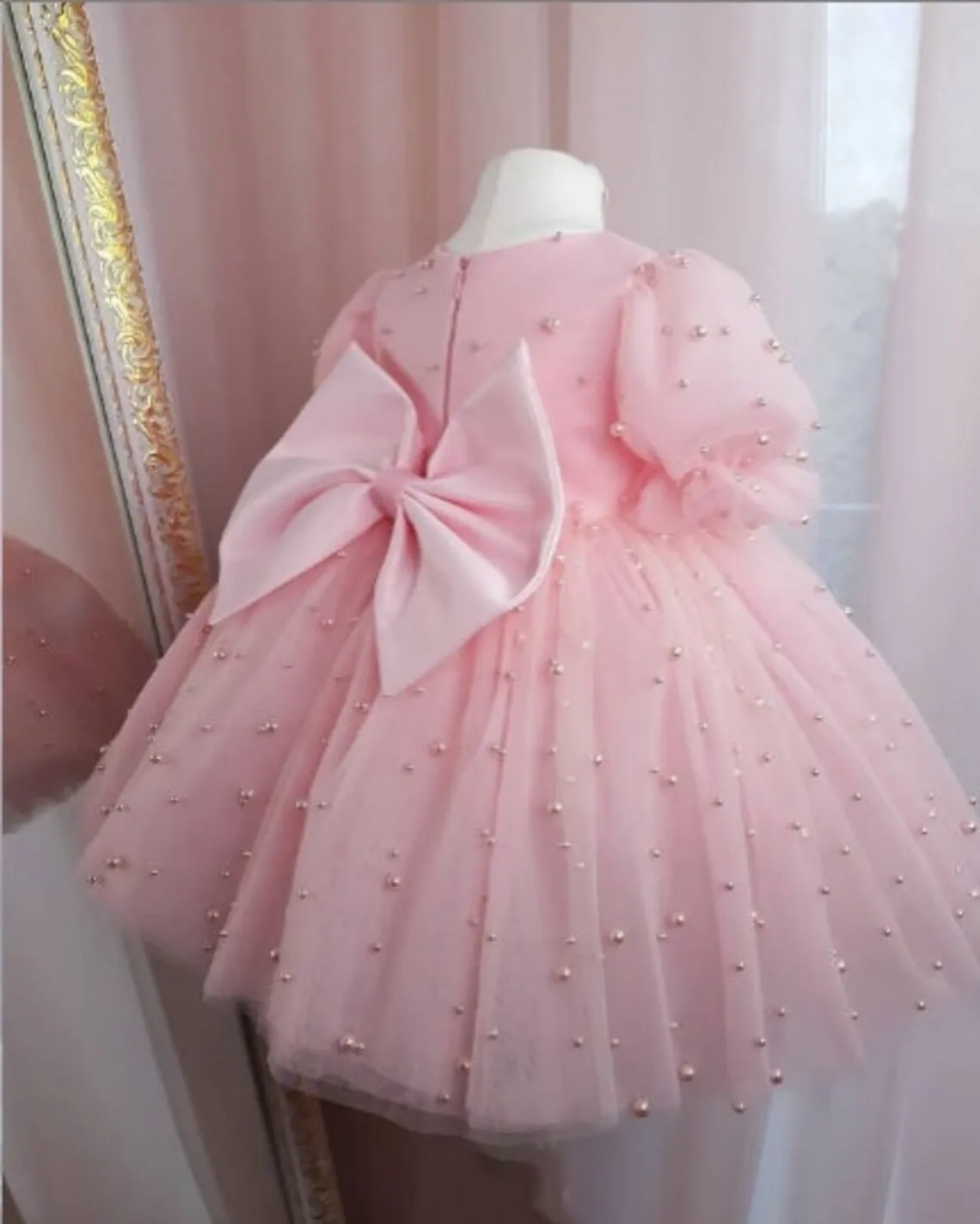 Vestidos de cumpleaños de boda para niñas de 9m a 8 años, bonito vestido de fiesta, tutú, vestido de bautizo para niños, ropa Formal para desfile