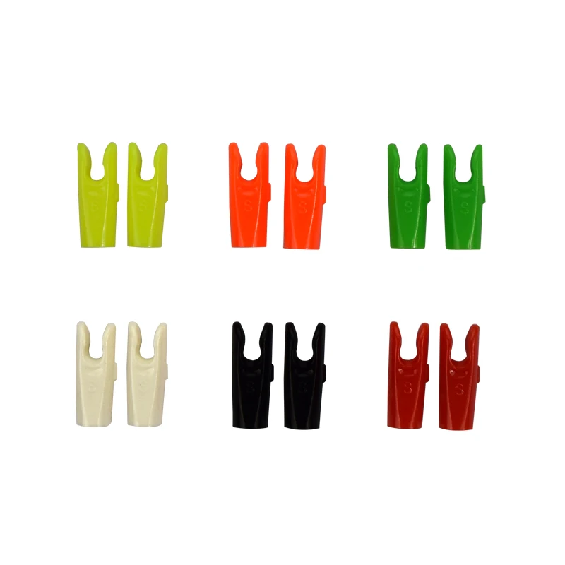 50 pcs/lot Archery S Plastic Nock Arrow Shaft Accessories Outdoor Hunting Shooting Archery Bow Parts