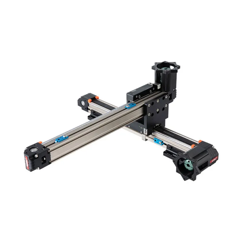 

High Precision Linear Guide Double Axis Cross Gantry Synchronous Belt Drive Linear Module XY Linear Stage Actuator