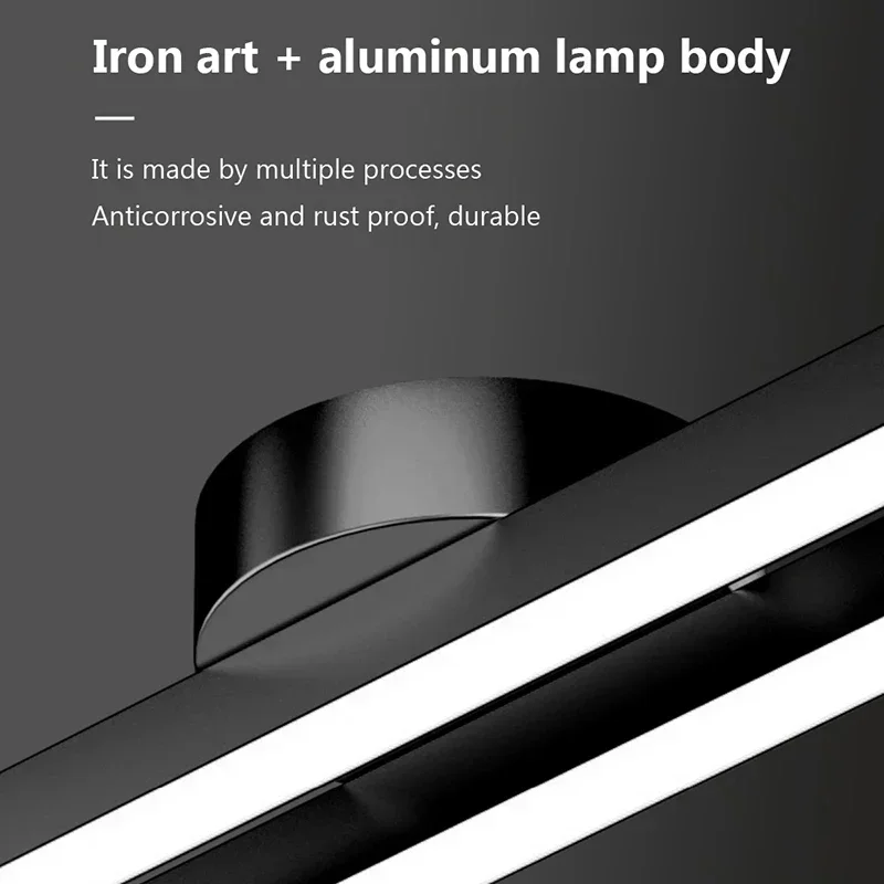 سقف ليد حديث ضوء 60/80 سنتيمتر لغرفة النوم غرفة المعيشة الممر دراسة المطبخ شرفة مرحاض تركيبات الإضاءة المنزلية #5