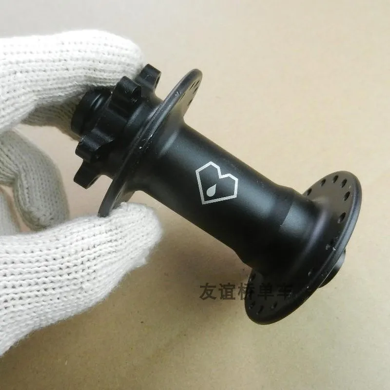 Suitable for Scott mountain bike bucket axle front bearing flower drum 15 * 110mm 36 hole 222g one piece