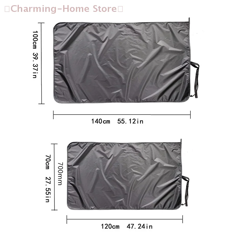 【M】Universal Waterproof Polyester Fiber Cargo Mat Portable Dustproof Luggage Liner Pet Mat For Car SUV Trunk Protection 1PC