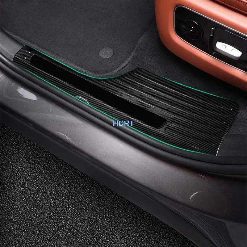 Car Styling Accessories Exterior Sticker For Leading Ideal Li Auto L9 2022 + Door Sill Cover Welcome Pedal Tread Plate With logo