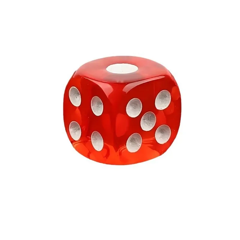 9Pcs Clear Dice 14/16mm Random Color Clear/Solid Dice Set for Table Games, Bar Club Party and Recreational Gatherings