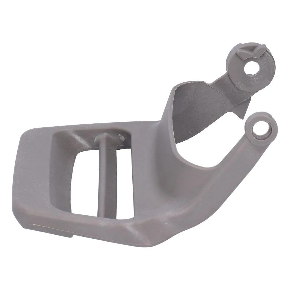 Grey Chain Brake Handle Plastic Lightweight Brake Hand Guard Easy-Installed Curved Chainsaw Handle for Husqvarna 340 345 346 350
