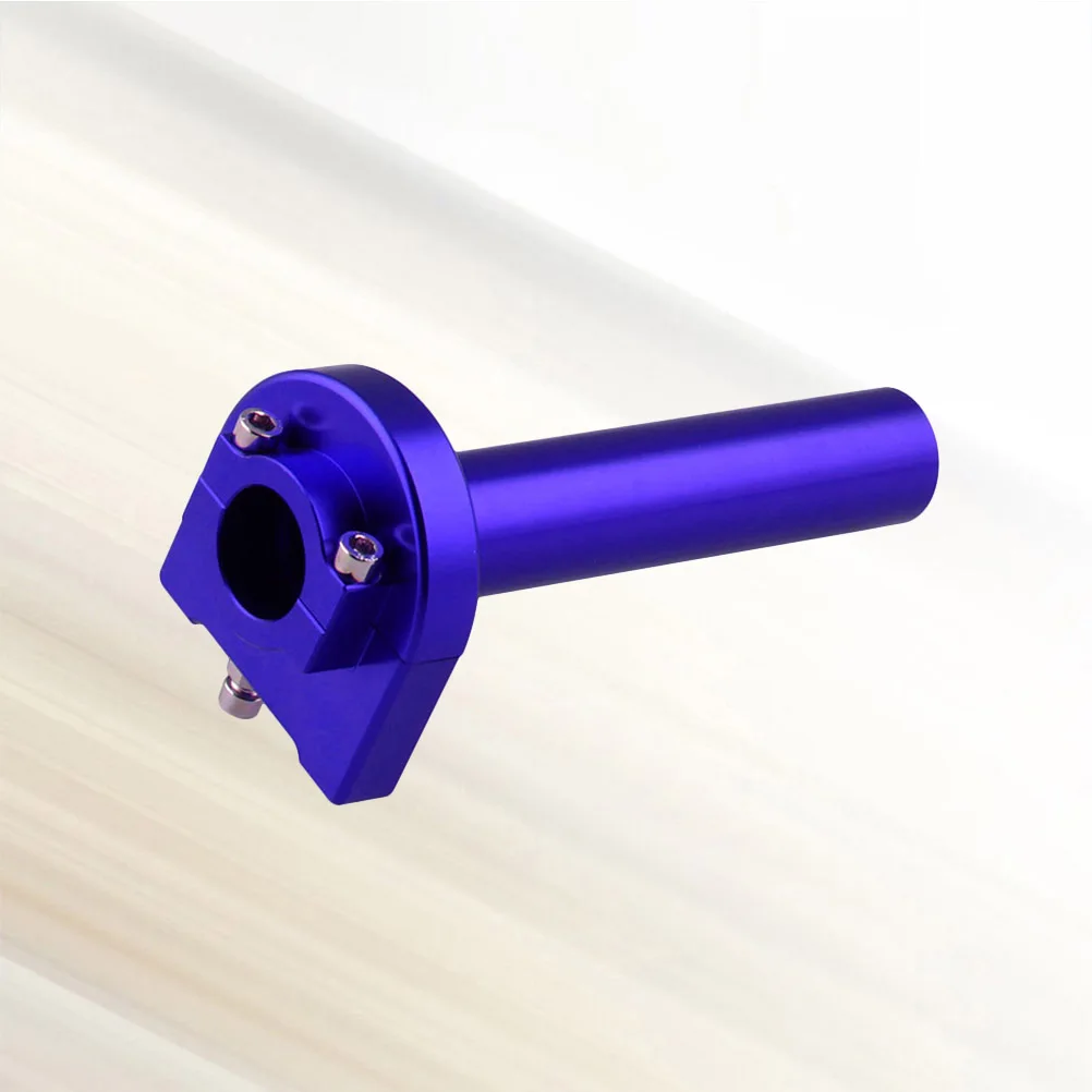

Universal Motorcycle Hand Grip 22mm 7/8 Inch Aluminium Motorcycle Modified Quick Handlebar Throttle Turn Grip (Blue)