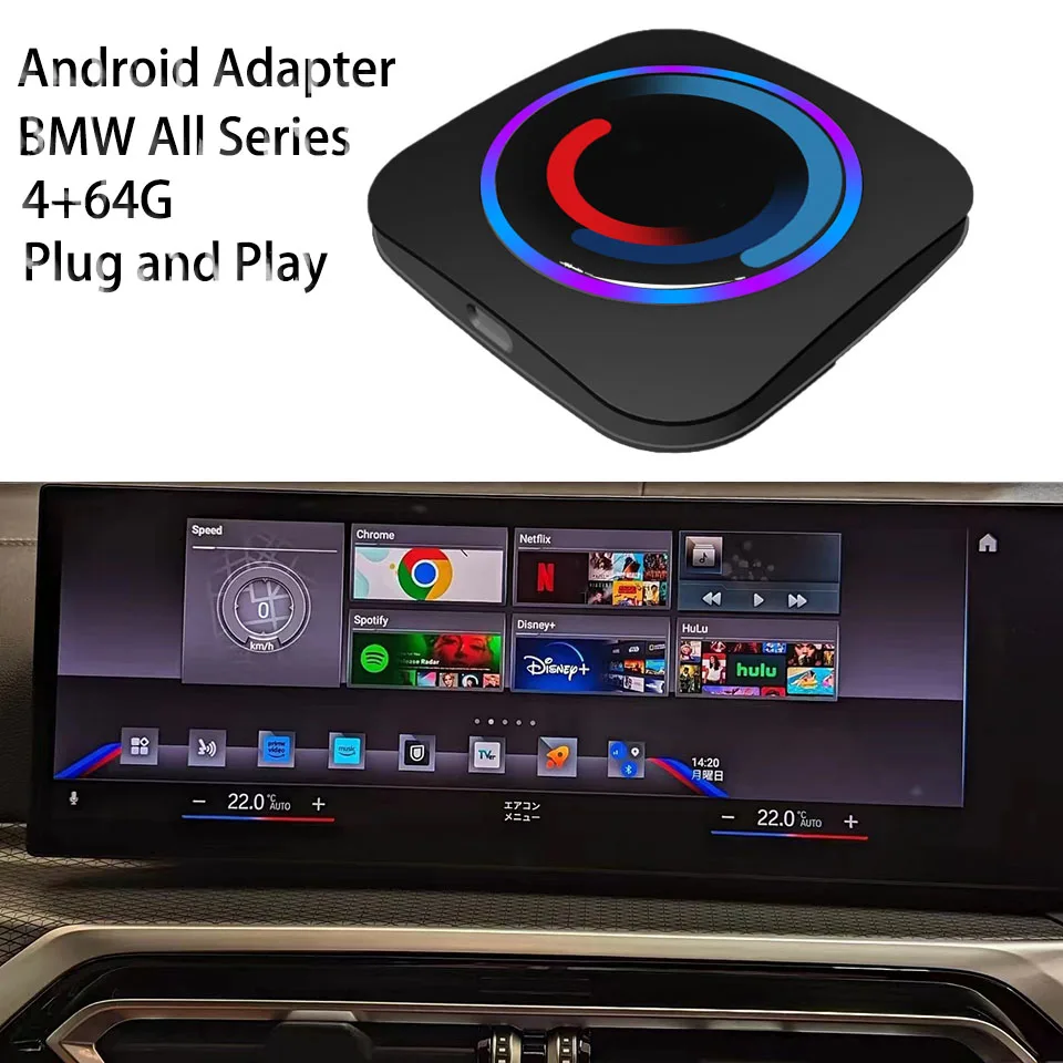 

2023 Android Wireless CarPlay Ai Box Multimedia Wifi for BMW F16 G06 F26 G02 F48 F49 G11 G12 F06 F12 F13 G32